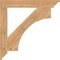 Ekena Millwork Westlake Traditional Smooth Bracket, Western Red Cedar, 3 1/2"W x 30"D x 30"H BKT04X30X30WTL01SWR - alternate 3